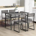 5_Piece_Dining_Table_Set_with_Storage_Rack_and_Metal_Frame_SpaceSaving_for_Kitchen_GR-1