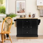 Mobile_Kitchen_Island_Cart_with_3_Deep_Drawers_and_2_Enclosed_Cabinets_Black-1