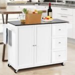 White_2-Door_Kitchen_Rolling_Storage_Island-1